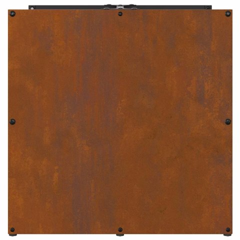 Stojak na drewno opałowe 40x40x40 cm Stal nierdzewna Lumarko! Lumarko!