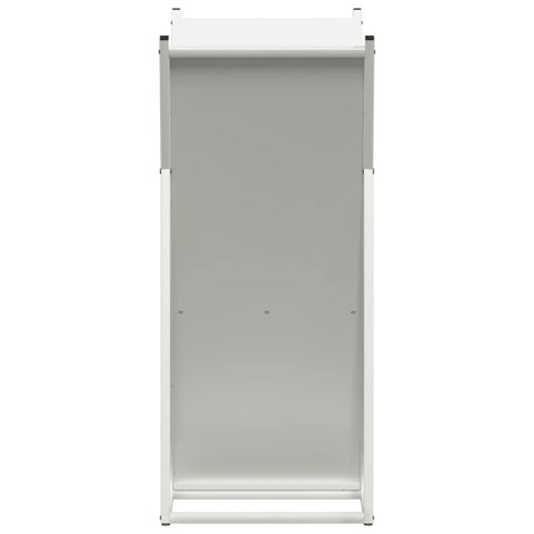  Stojak na drewno opałowe biały Stal walcowana na zimno Lumarko! Lumarko!