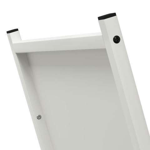  Stojak na drewno opałowe biały Stal walcowana na zimno Lumarko! Lumarko!