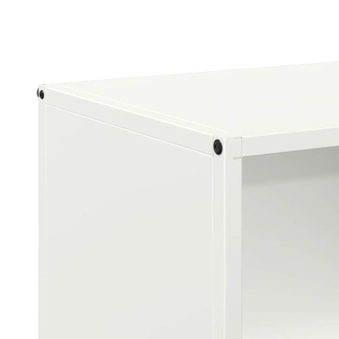  Stojak na drewno opałowe biały Stal walcowana na zimno Lumarko! Lumarko!