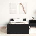  Łóżko bez materaca, czarny dąb, 100x200 cm Lumarko! Lumarko!