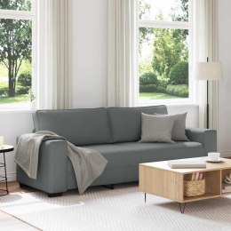  Sofa 3-osobowa, ciemnoszara, 180 cm, tapicerowana tkaniną Lumarko! Lumarko!