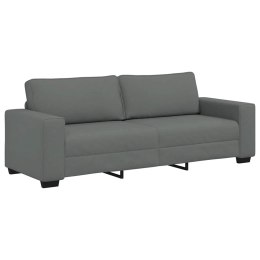  Sofa 3-osobowa, ciemnoszara, 180 cm, tapicerowana tkaniną Lumarko! Lumarko!
