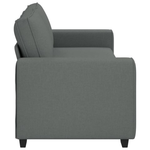 Sofa 3-osobowa, ciemnoszara, 180 cm, tapicerowana tkaniną Lumarko! Lumarko!