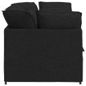 Sofa modułowa z poduszkami Tkanina Czarna Lumarko! Lumarko!