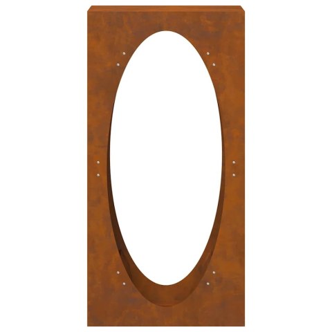 Stojak na drewno opałowe, 50x23x100 cm, stal nierdzewna Lumarko! Lumarko!