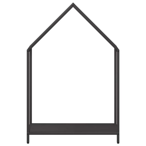 Stojak na drewno opałowe, czarny, 60x25x90 cm Lumarko! Lumarko!