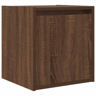  Szafka nocna ścienna Brązowy Dąb 38x34x40 cm Lumarko! Lumarko!