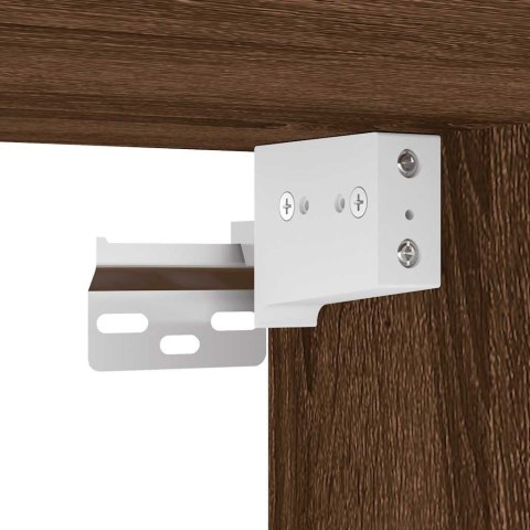 Szafka nocna ścienna Brązowy Dąb 38x34x40 cm Lumarko! Lumarko!