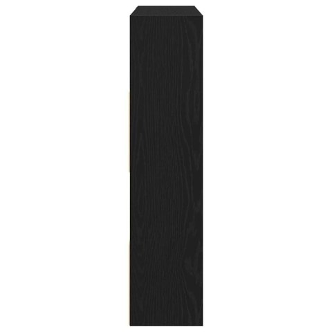  Regał na książki/przegroda, czarny dąb, 105x24x102 cm Lumarko! Lumarko!