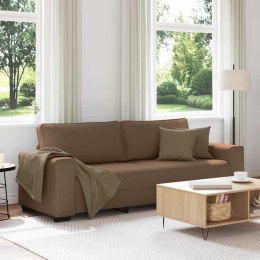  Sofa 3-osobowa, brązowa, 180 cm, tkaniną Lumarko! Lumarko!