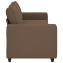 Sofa 3-osobowa, brązowa, 180 cm, tkaniną Lumarko! Lumarko!