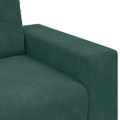 Sofa Fotel Ciemnozielony 60 cm Aksamit Lumarko! Lumarko!