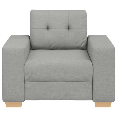 Sofa Fotel, szary chmurowy, 60 cm, obity tkaniną Lumarko! Lumarko!