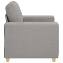  Sofa Fotel, szary chmurowy, 60 cm, obity tkaniną Lumarko! Lumarko!