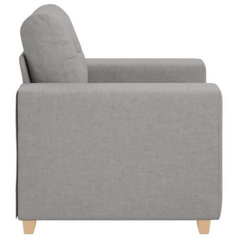 Sofa Fotel, szary chmurowy, 60 cm, obity tkaniną Lumarko! Lumarko!