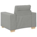  Sofa Fotel, szary chmurowy, 60 cm, obity tkaniną Lumarko! Lumarko!