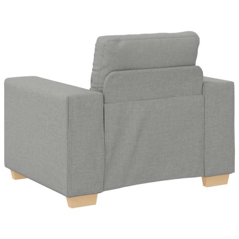 Sofa Fotel, szary chmurowy, 60 cm, obity tkaniną Lumarko! Lumarko!