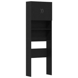 Szafka pod pralkę, czarny dąb, 64x24x190 cm Lumarko! Lumarko!