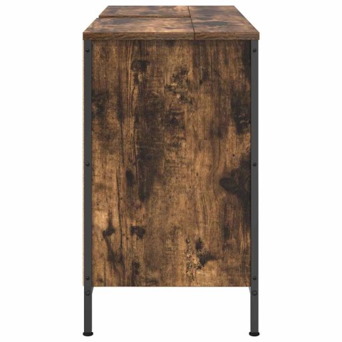 Szafka pod umywalkę z szufladami, przydymiony dąb, 90x34,5x60cm Lumarko! Lumarko!