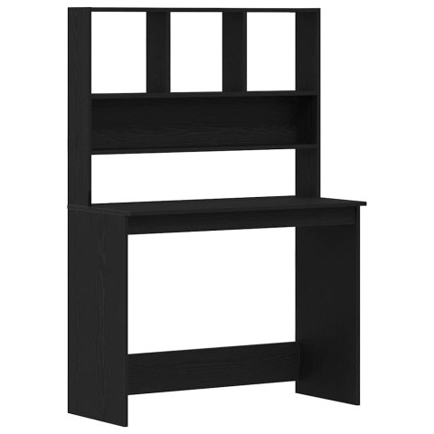  Biurko z półkami, czarny dąb, 102x45x148 cm Lumarko! Lumarko!