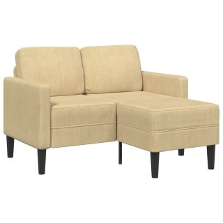  Sofa 2-osobowa z szezlongiem w kształcie litery L Jasnozielony Lumarko! Lumarko!