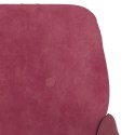  Fotel, winna czerwień, 62x79x79 cm, obity aksamitem Lumarko! Lumarko!
