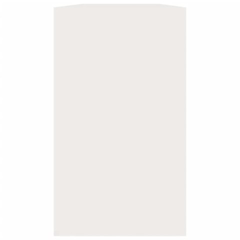  Ławka z miejscem na buty, wysoki połysk, biała, 80x24x45 cm Lumarko! Lumarko!