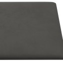 Panele ścienne, 12 szt, ciemnoszare, 30x15 cm, aksamit, 0,54 m² Lumarko! Lumarko!