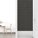 Panele ścienne, 12 szt, ciemnoszare, 30x15 cm, aksamit, 0,54 m² Lumarko! Lumarko!