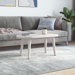  Blat stołu, biały, 60x30x2,5 cm, lite drewno sosnowe, owalny Lumarko! Lumarko!