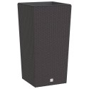  Donica z pojemnikiem wewnętrznym, brązowa, 21/49 L, rattan PP Lumarko! Lumarko!