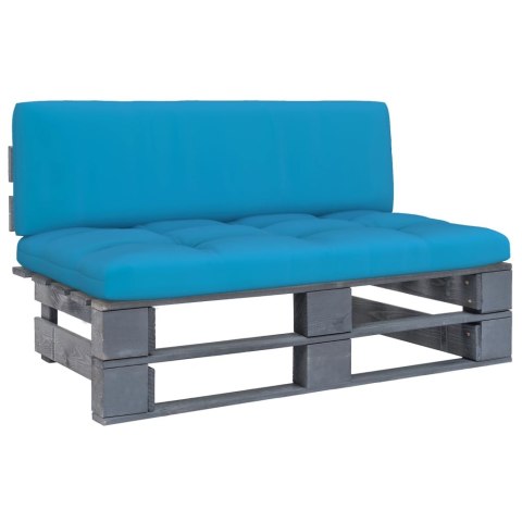 Ogrodowa sofa środkowa z palet, impregnowane drewno sosnowe Lumarko! Lumarko!