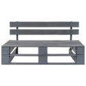 Ogrodowa sofa środkowa z palet, impregnowane drewno sosnowe Lumarko! Lumarko!