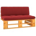  Ogrodowa sofa środkowa z palet, miodowy brąz, drewno sosnowe Lumarko! Lumarko!