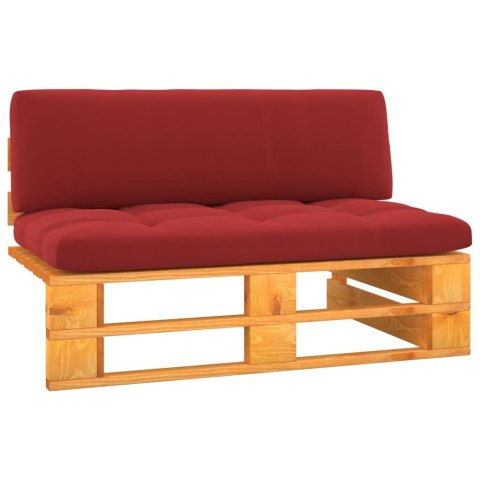  Ogrodowa sofa środkowa z palet, miodowy brąz, drewno sosnowe Lumarko! Lumarko!