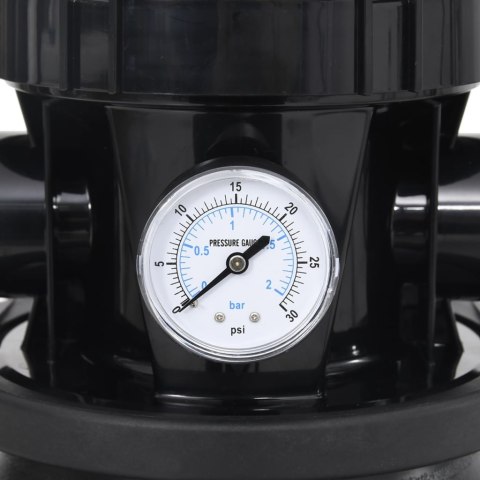  Piaskowy filtr basenowy z filtrem wstępnym, czarny Lumarko! Lumarko!