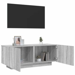  Szafka pod telewizor, szary dąb sonoma, 100x35x40 cm Lumarko! Lumarko!