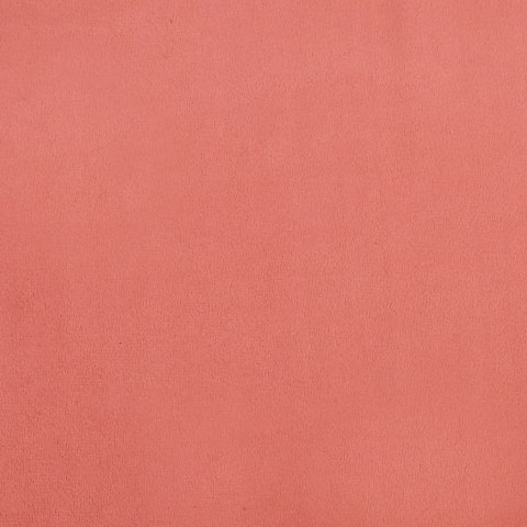  2-osobowa kanapa z 2 poduszkami, różowa, aksamitna Lumarko! Lumarko!