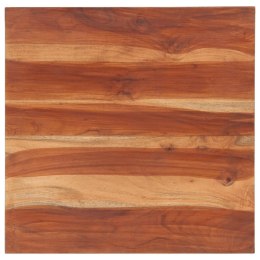  Blat stołu, lite drewno akacjowe, 25-27 mm, 60x60 cm Lumarko! Lumarko!