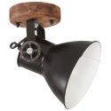  Industrialne lampy ścienne/sufitowe 2 szt, czarne, 20x25 cm E27 Lumarko! Lumarko!