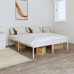 Metalowa rama łóżka, biała, 160x200 cm Lumarko! Lumarko!