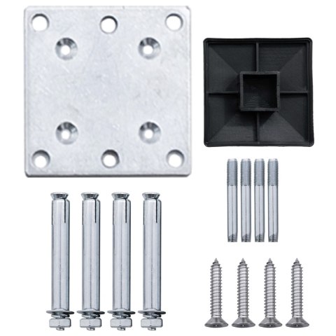  Panel ogrodzeniowy z WPC, 95x186 cm, brązowy Lumarko! Lumarko!