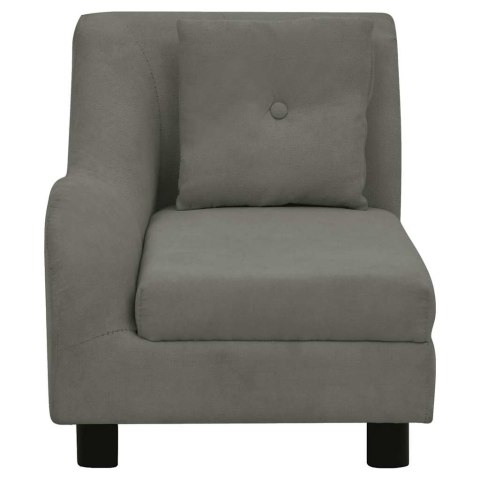  Sofa dla psa, z poduszką, ciemnoszara, 83x44x44 cm, pluszowa Lumarko! Lumarko!