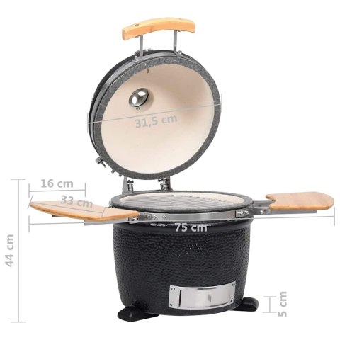Grill ceramiczny Kamado, wysokość 44 cm Lumarko! Lumarko!