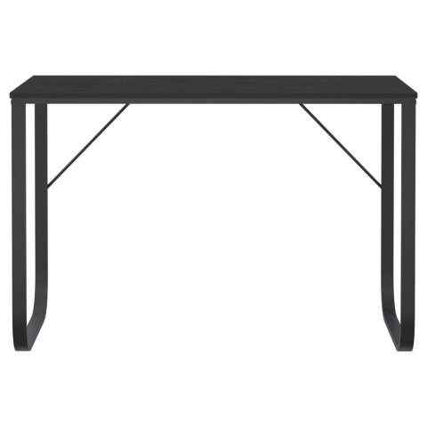  Biurko komputerowe, czarne, 110x60x73 cm, płyta wiórowa Lumarko! Lumarko!