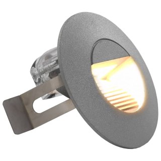  Lampy ścienne zewnętrzne LED, 6 szt., 5 W, srebrne, okrągłe Lumarko! Lumarko!