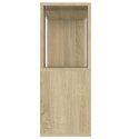  Szafka pod telewizor, dąb sonoma, 80x24x63 cm Lumarko! Lumarko!