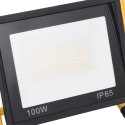 Reflektor LED z uchwytem, 100 W, ciepłe białe światło Lumarko! Lumarko!