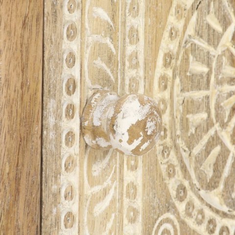  Stolik kawowy, 90 x 50 x 35 cm, lite drewno mango Lumarko! Lumarko!